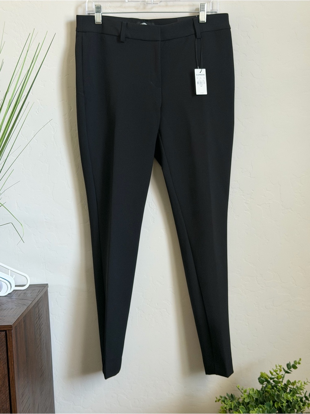 Express Black Dress Pants with Belt Loops